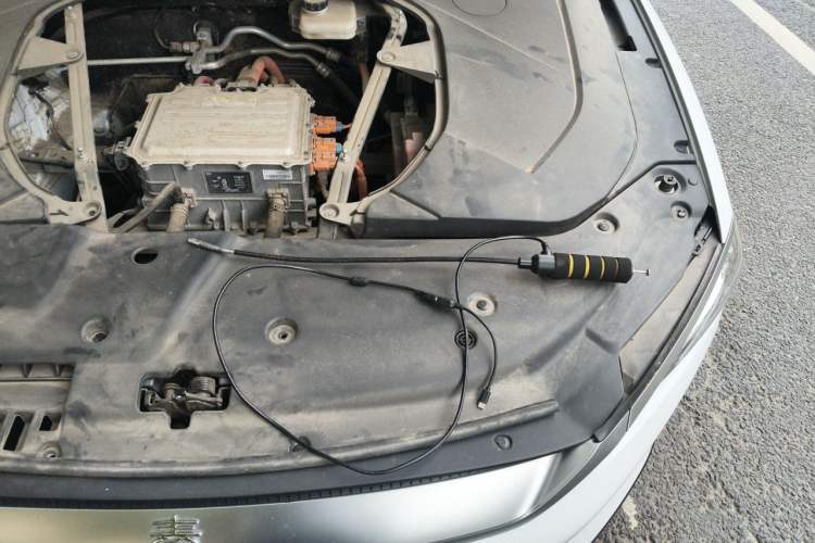 Used BYD Qin PLUS 2021 EV 500KM Luxury Model Engine Bay Left