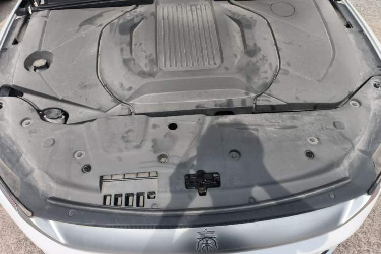 Used BYD Qin PLUS 2021 EV 400KM Luxury Model Engine Bay