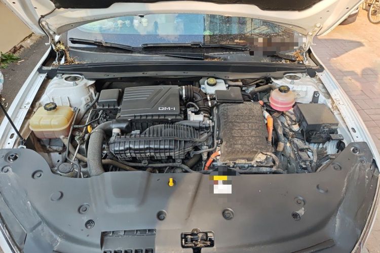 Used BYD Qin PLUS 2021 DM-i 55KM Flagship Model Engine Bay