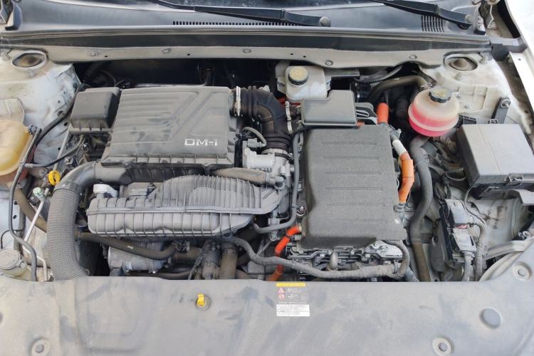 Used BYD Qin PLUS 2021 DM-i 55KM Flagship Model Engine Bay