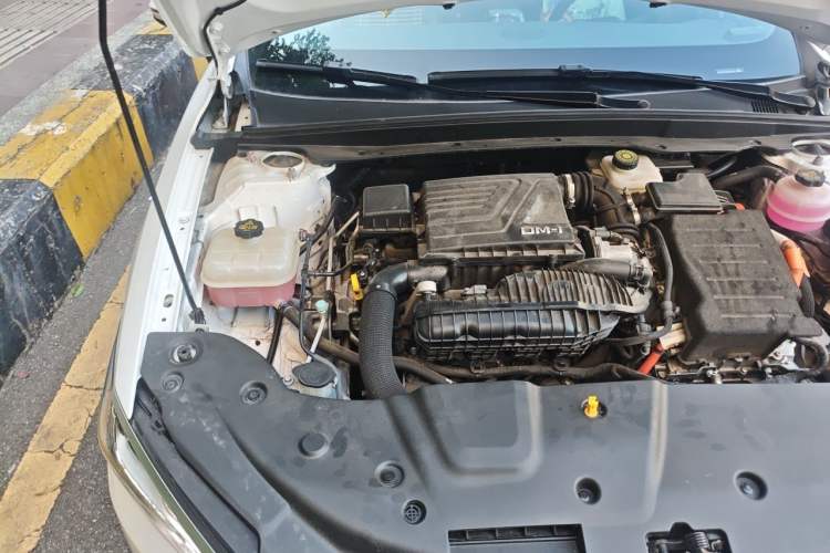 Used BYD Qin PLUS 2021 DM-i 120KM Prestige Model Engine Bay Right