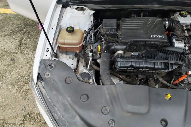 Used BYD Qin PLUS 2021 DM-i 120KM Flagship Model Engine Bay Right