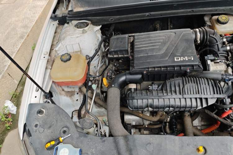 Used BYD Qin PLUS 2021 DM-i 55KM Flagship Model Engine Bay Right