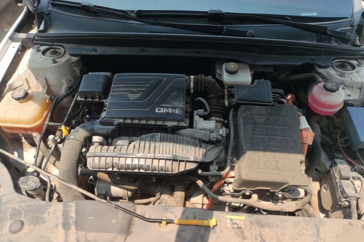 Used BYD Qin PLUS 2021 DM-i 55KM Flagship Model Engine Bay