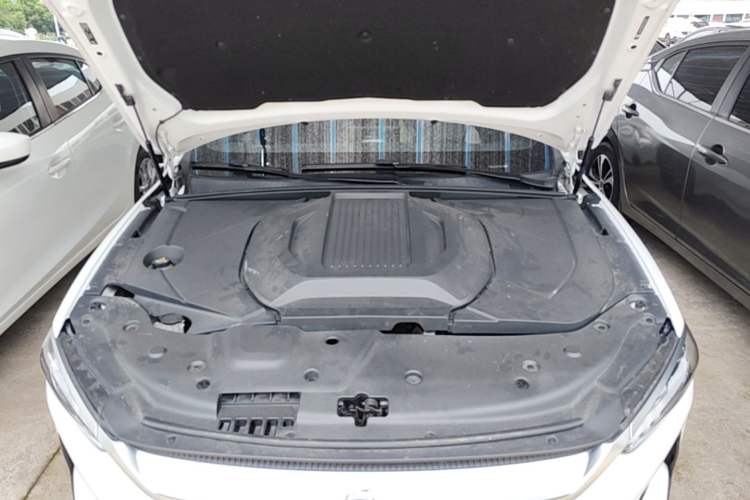 Used BYD Qin PLUS 2021 EV 400KM Luxury Model Engine Bay