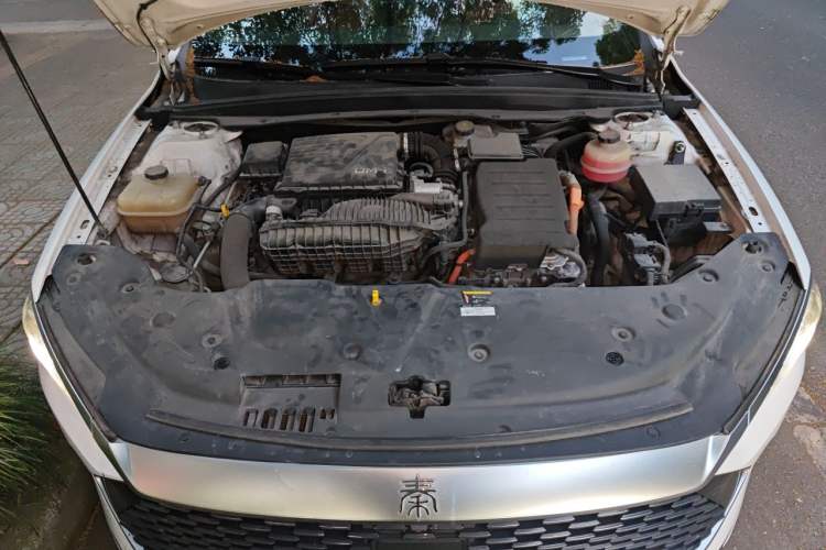 Used BYD Qin PLUS 2021 DM-i 120KM Flagship Model Engine Bay