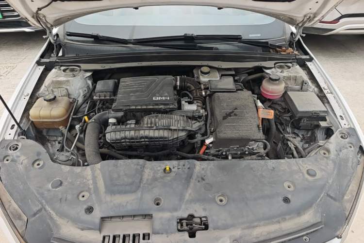 Used BYD Qin PLUS 2021 DM-i 55KM Flagship Model Engine Bay