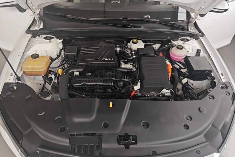 Used BYD Qin PLUS 2021 DM-i 55KM Prestige Model Engine Bay