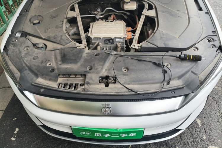 Used BYD Qin PLUS 2021 EV 500KM Luxury Model Engine Bay