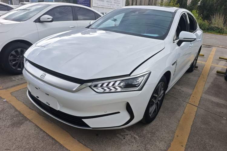Used BYD Qin PLUS 2021 EV 500KM Premium Model Guazi used car, China used car export, Used car for sale, Used BYD cars, Cheapest cars for sale, Electric vehicle, New energy car