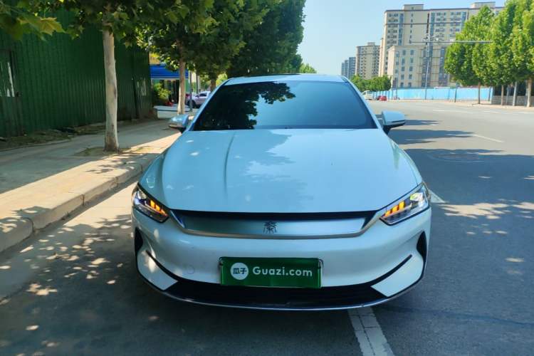 Used BYD Qin PLUS 2021 EV 500KM Luxury Model Front