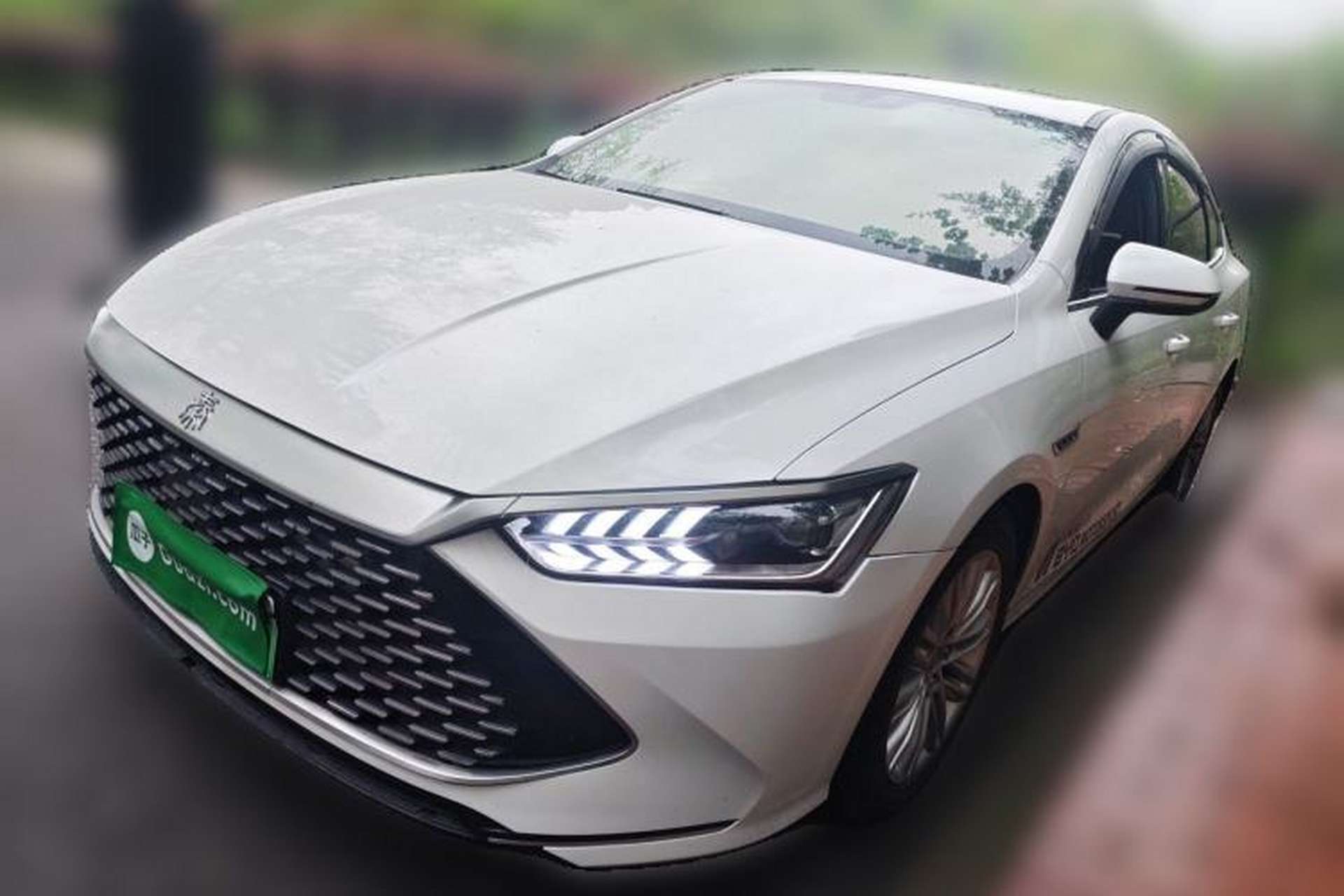 Used BYD Qin PLUS 2021 DM-i 55KM Flagship Model Front Left 45 Deg
