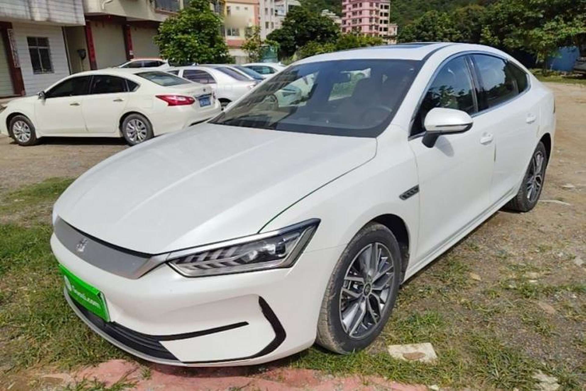 Used BYD Qin PLUS 2021 EV 510KM Commuter Edition Front Left 45 Deg