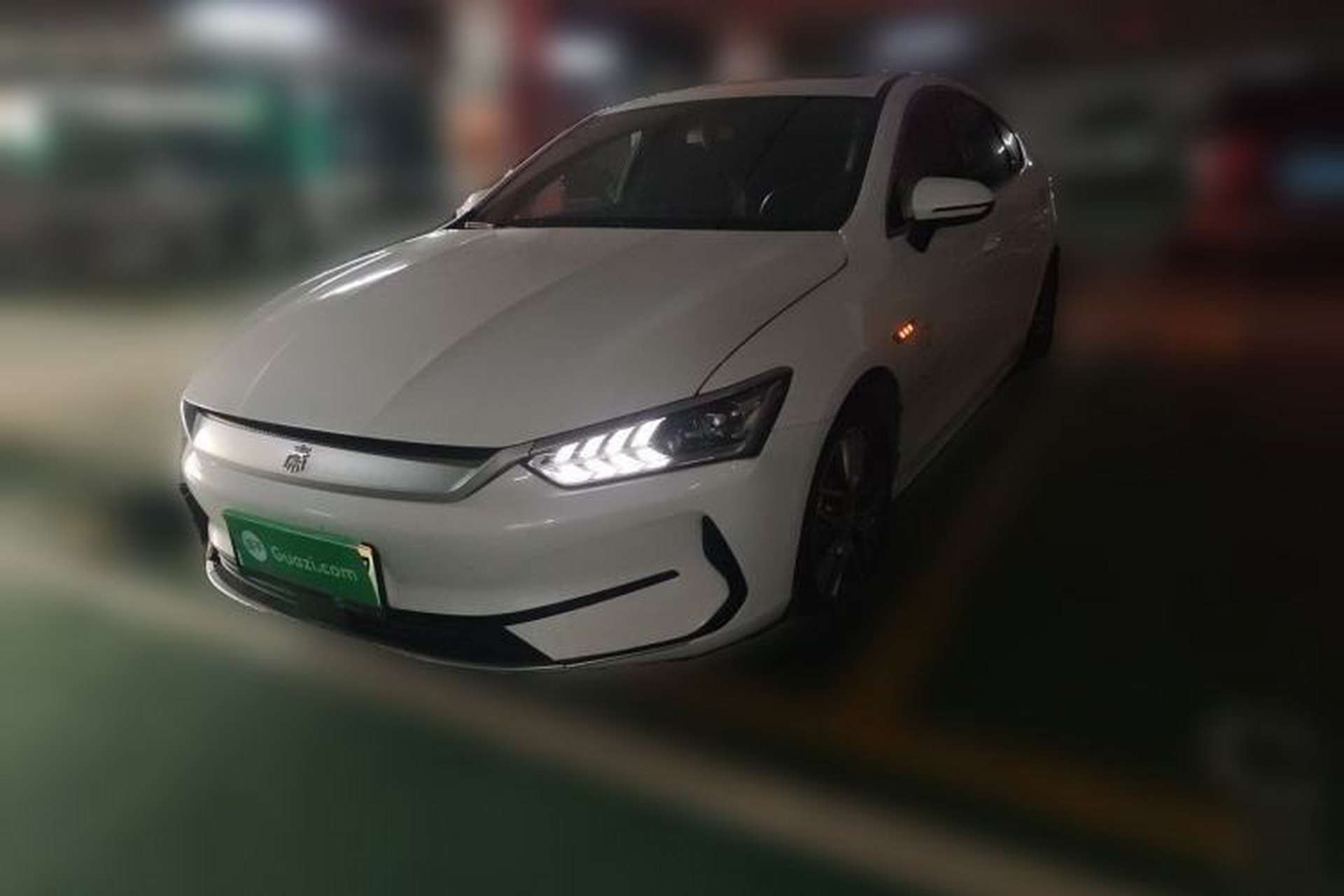 Used BYD Qin PLUS 2021 EV 500KM Luxury Model Front Left 45 Deg