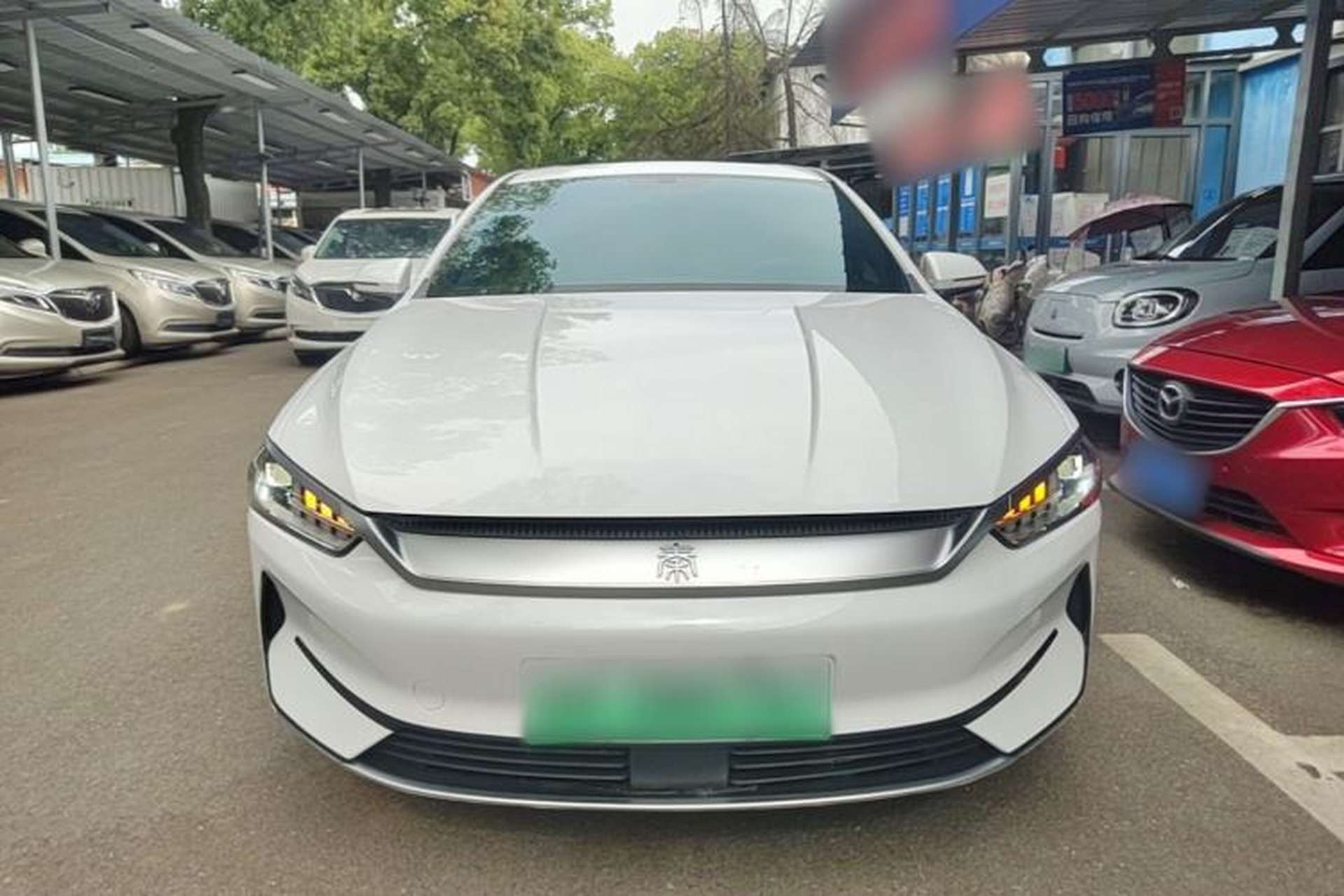 Used BYD Qin PLUS 2021 EV 500KM Luxury Model Front