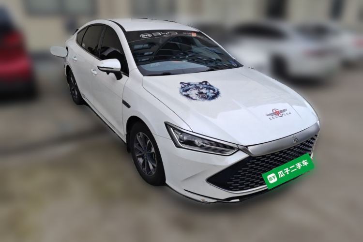 Used BYD Qin PLUS 2021 DM-i 55KM Prestige Model Front Right 45 Deg