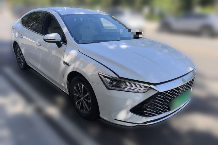 Used BYD Qin PLUS 2021 DM-i 55KM Prestige Model Front Right 45 Deg