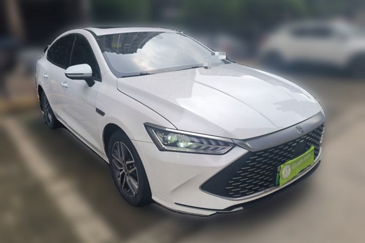 Used BYD Qin PLUS 2021 DM-i 120KM Flagship Model Front Right 45 Deg
