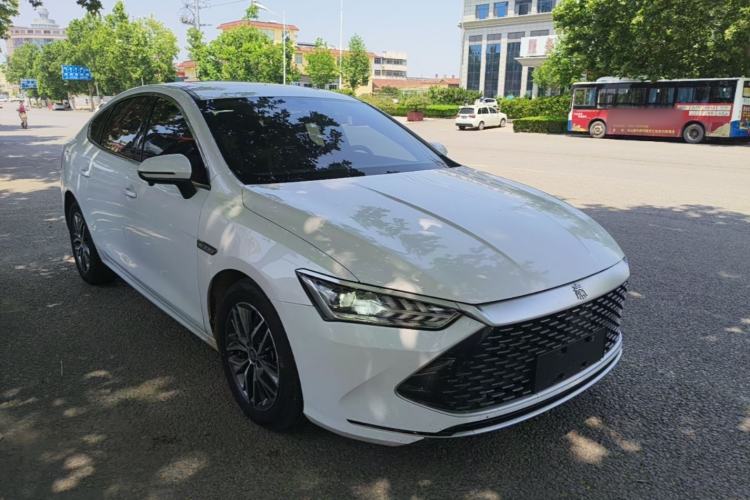 Used BYD Qin PLUS 2021 DM-i 55KM Flagship Model Front Right 45 Deg