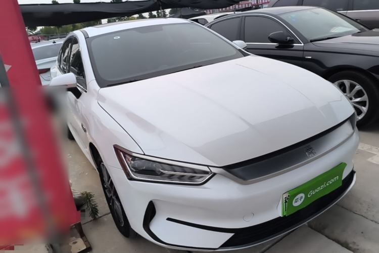 Used BYD Qin PLUS 2021 EV 500KM Luxury Model Front Right 45 Deg