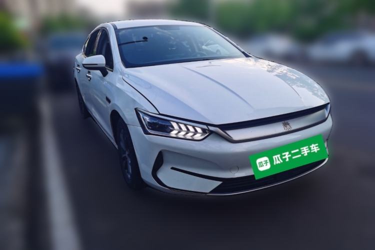 Used BYD Qin PLUS 2021 EV 400KM Leading Comfort Edition Front Right 45 Deg