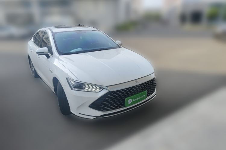 Used BYD Qin PLUS 2021 DM-i 120KM Prestige Model Front Right 45 Deg