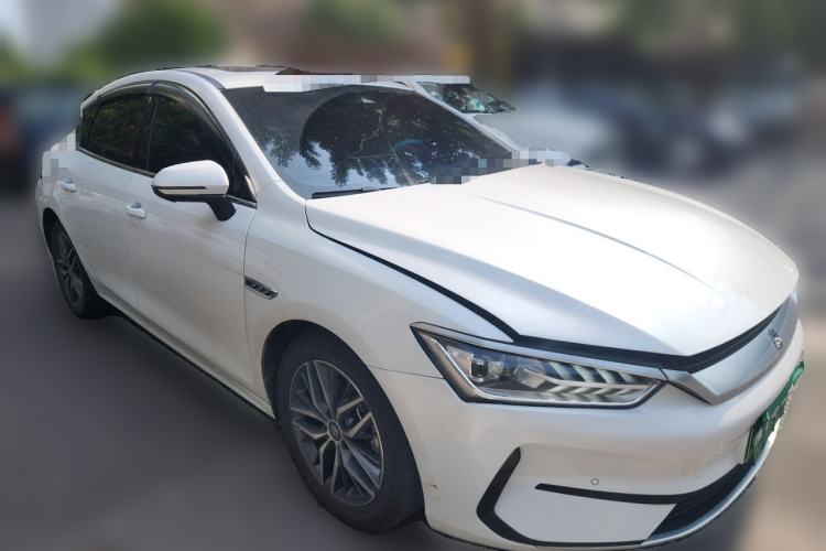 Used BYD Qin PLUS 2021 EV 500KM Premium Model Front Right 45 Deg