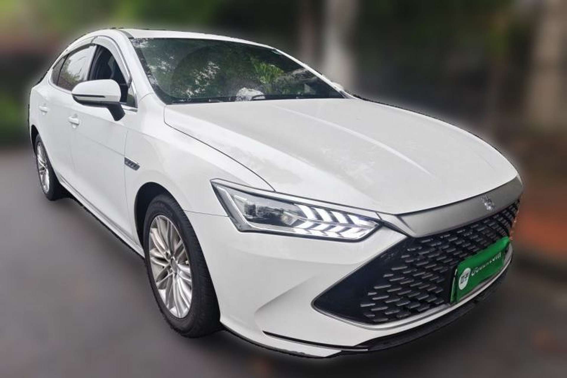 Used BYD Qin PLUS 2021 DM-i 55KM Flagship Model Front Right 45 Deg