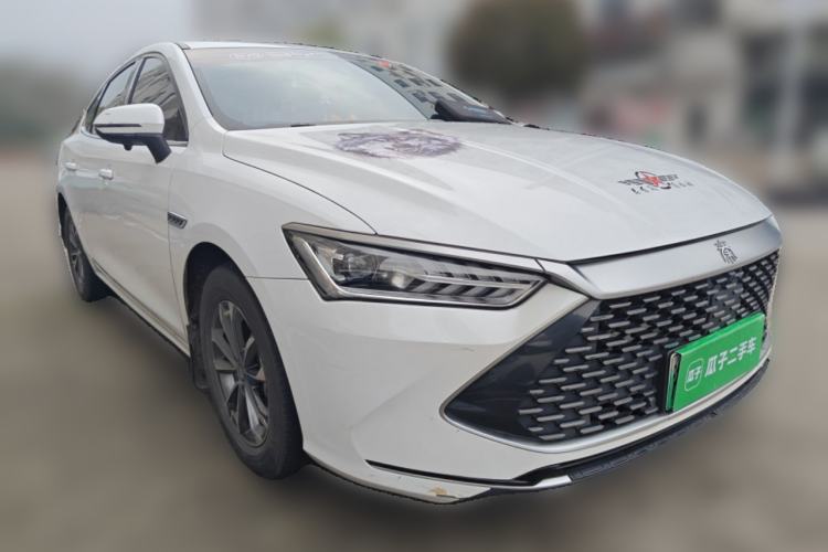 Used BYD Qin PLUS 2021 DM-i 55KM Prestige Model Front Right 45 Deg