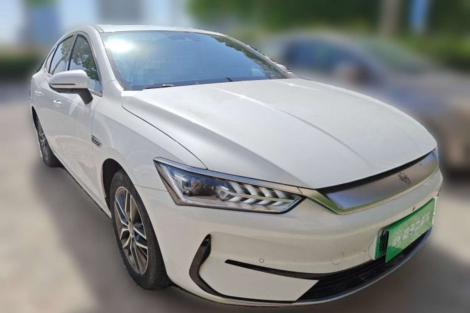 Used BYD Qin PLUS 2021 EV 500KM Premium Model Front Right 45 Deg