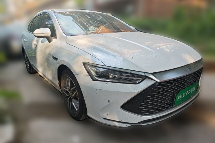 Used BYD Qin PLUS 2021 DM-i 55KM Flagship Model Front Right 45 Deg