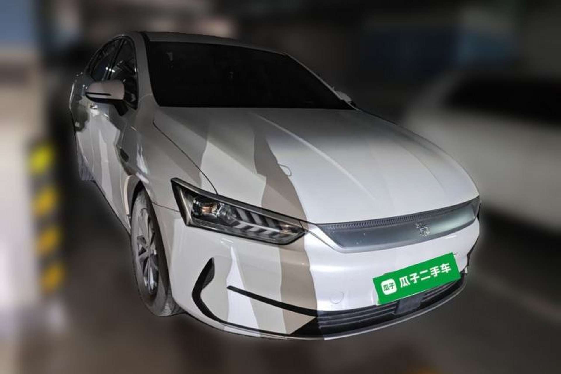 Used BYD Qin PLUS 2021 EV 400KM Leading Comfort Edition Front Right 45 Deg