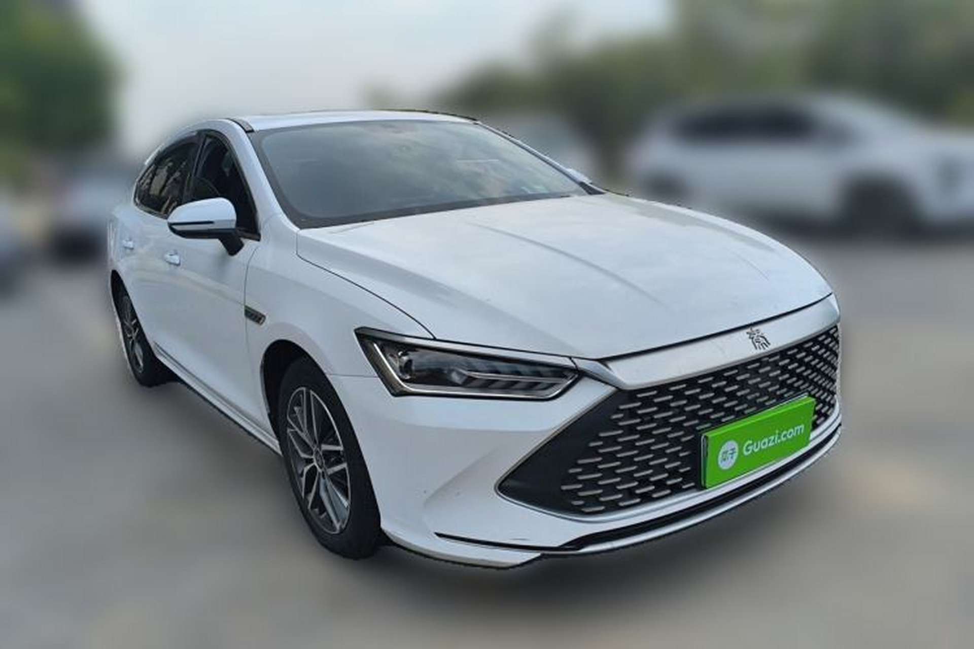 Used BYD Qin PLUS 2021 DM-i 55KM Flagship Model Front Right 45 Deg