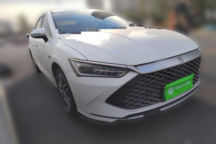 Used BYD Qin PLUS 2021 DM-i 55KM Flagship Model Front Right 45 Deg