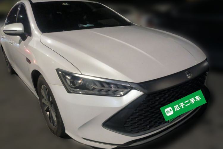 Used BYD Qin PLUS 2021 DM-i 55KM Prestige Model Front Right 45 Deg