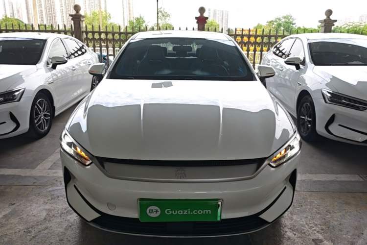 Used BYD Qin PLUS 2021 EV 500KM Luxury Model Front