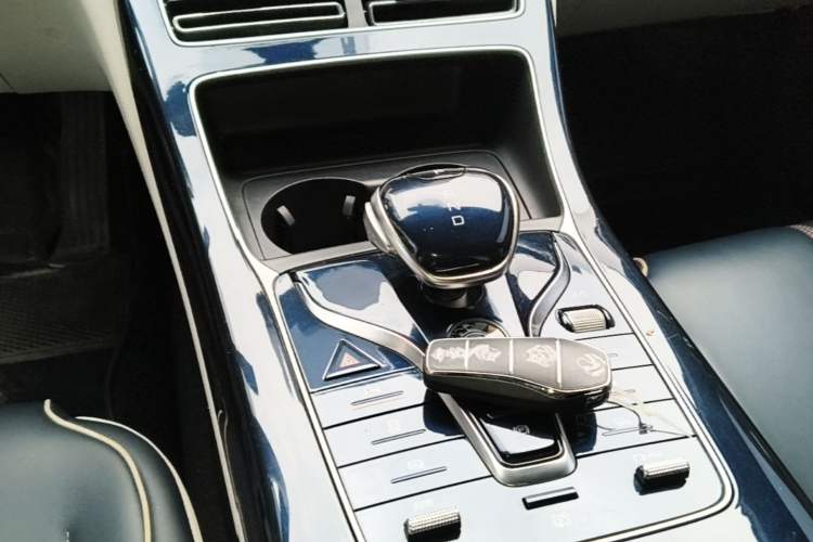 Used BYD Qin PLUS 2021 EV 400KM Luxury Model Gear Lever