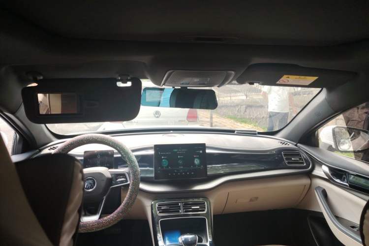 Used BYD Qin PLUS 2021 DM-i 55KM Flagship Model Headliner