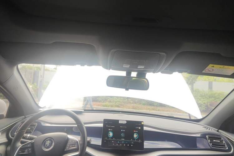 Used BYD Qin PLUS 2021 EV 500KM Luxury Model Headliner