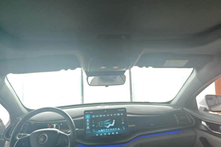 Used BYD Qin PLUS 2021 EV 600KM Flagship Model Headliner