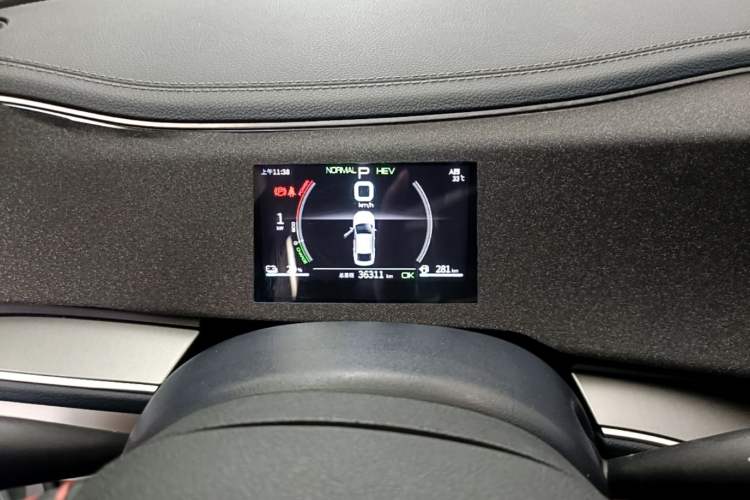 Used BYD Qin PLUS 2021 DM-i 55KM Flagship Model Instrument Cluster