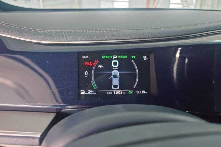 Used BYD Qin PLUS 2021 EV 500KM Premium Model Instrument Cluster