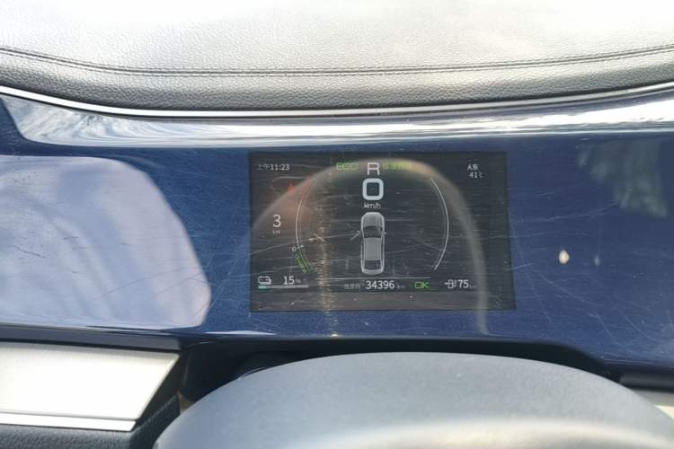 Used BYD Qin PLUS 2021 EV 500KM Luxury Model Instrument Cluster