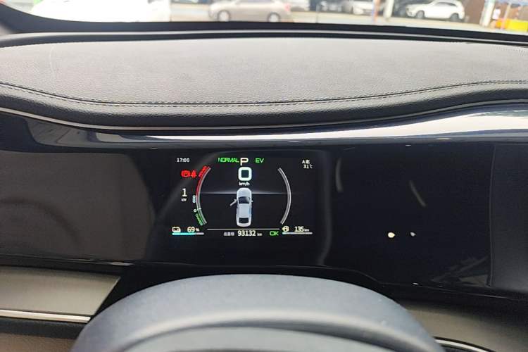 Used BYD Qin PLUS 2021 DM-i 55KM Flagship Model Instrument Cluster
