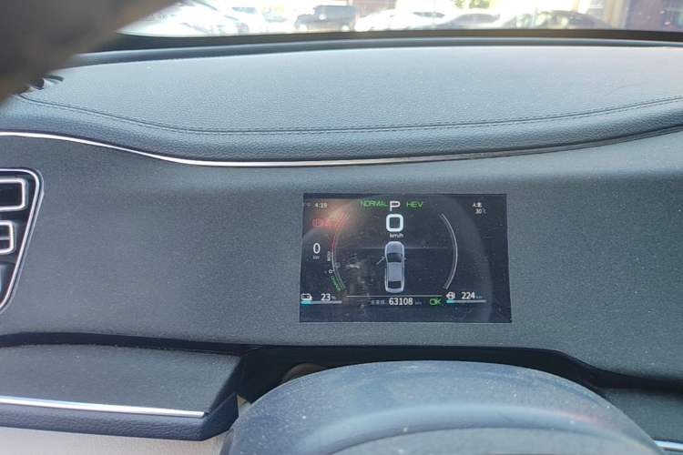 Used BYD Qin PLUS 2021 DM-i 55KM Flagship Model Instrument Cluster
