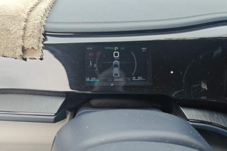 Used BYD Qin PLUS 2021 DM-i 55KM Prestige Model Instrument Cluster