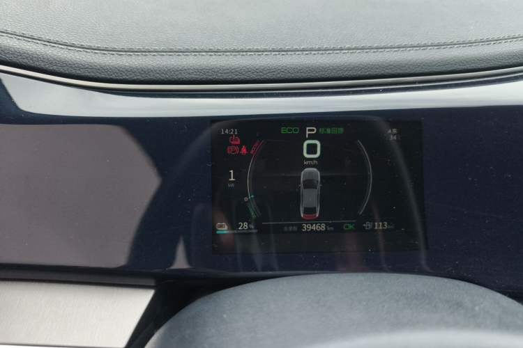 Used BYD Qin PLUS 2021 EV 400KM Luxury Model Instrument Cluster