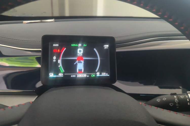Used BYD Qin PLUS 2021 DM-i 55KM Flagship Model Instrument Cluster
