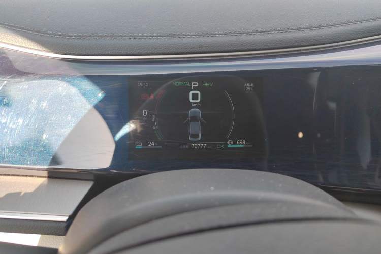 Used BYD Qin PLUS 2021 DM-i 55KM Flagship Model Instrument Cluster