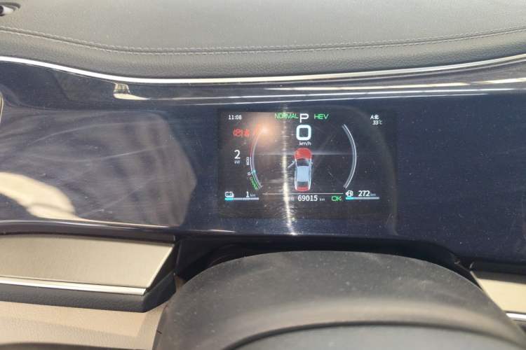 Used BYD Qin PLUS 2021 DM-i 55KM Flagship Model Instrument Cluster